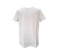 BOSS Men's Teebo Logo Printed Jersey T-Shirt Top (UK, Alpha, L, Regular, Regular, White)