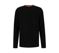 BOSS Mens Tempesto Embroidered-Logo T-Shirt in a Cotton Blend