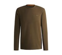 BOSS Mens Tempesto Embroidered-Logo T-Shirt in a Cotton Blend