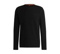 BOSS Mens Tempesto Embroidered-Logo T-Shirt in a Cotton Blend