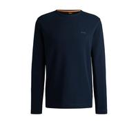 BOSS Mens Tempesto Embroidered-Logo T-Shirt in a Cotton Blend