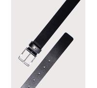 BOSS Flag Buckle Leather Belt