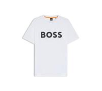 Boss Thinking 1 10246016 Short Sleeve T-shirt Grey M Men