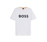 BOSS Orange Men's Thinking Cotton-Jersey T-Shirt - XXL