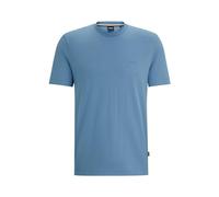 BOSS Mens Thompson 01 Cotton-Jersey Logo T-Shirt in a Regular fit