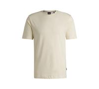 Hugo Boss Black Mens Thompson 01 T Shirt Open White - Beige - Size X-Large