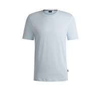 Boss Mens Thompson 01 T-Shirt in Blue Cotton - Size Medium