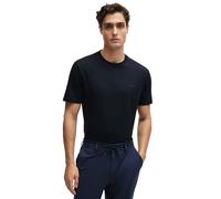 Boss Mens Thompson 01 T-Shirt in Dark Blue Cotton - Size Medium