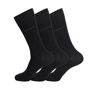 HUGO BOSS MEN FINEST SOCKS 3 COLOUR/ BLACK/ DARK BLUE 3 PACK ALL SIZES UK STOCK