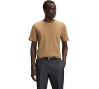 Boss Mens Tiburt 240 T-Shirt in Beige Cotton - Size Large