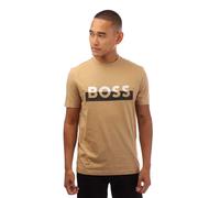 Boss Mens Tiburt 42 T-Shirt - Beige - M - Beige