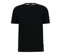 BOSS Mens Tiburt Monogram Pattern T Shirt, Black Tee BLACK XL