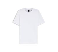 BOSS Men's Tiburt Short Sleeve Crewneck T-Shirt, White, Large