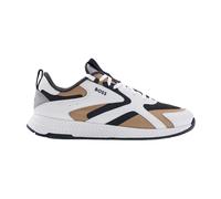 Boss Mens Titanium Leather Running Trainers6 UK Beige GT7902