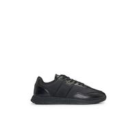 BOSS Mens Titanium Runn TTNM EVO Textured-Sole Trainers in Mixed Materials Size 12 Black