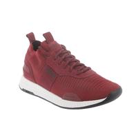 Boss Mens Titanium Suede Panel Running Trainers - Red - 6 UK - Red - 100% Mixed