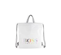 BOSS Mens Tlove Drawstring Unisex Drawstring Bag in Nylon with Rainbow Logo Size One Size