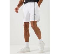 BOSS Mens Toc Game 8 Inch Shorts, White, Size 2Xl, Men White
