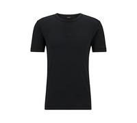 BOSS Mens Tokks Cotton-Jersey T-Shirt with Sun-Bleached Effect