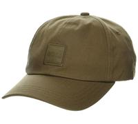 BOSS Men's Tonal Square Logo Cotton Twill Hat Baseball Cap, Almond Butter Brown, One Size