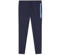 BOSS Jogginghose Aus Baumwoll-Terry Mit Logo Und Streifen Dark Blue
