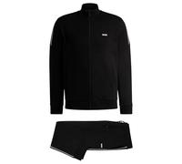 BOSS Mens Tracksuit Set IN Logo-detail tracksuit set in interlock cotton