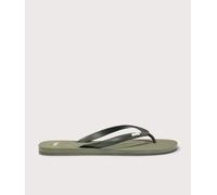 BOSS Mens Tracy Branded Strap Flip Flops - Colour: 351 Open Green - Size: 9-10 9-10