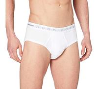 BOSS Mens Traditional Original Ribbed-Cotton Briefs with Logo Waistband