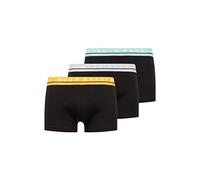 BOSS Mens Trunk 3P CO/EL Three-Pack of Logo-Waistband Trunks in Stretch Cotton