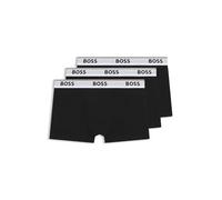 BOSS Mens 3 Pack Power Trunks Black XL