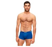 BOSS Mens Trunk 3P Power Three-Pack of Logo-Waistband Trunks in Stretch Cotton