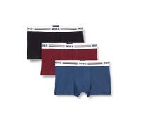 BOSS Mens Trunk 3P Revive Three-pack of stretch trunks with signature-stripe waistbands