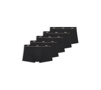 BOSS Mens Trunk 5P Essential Five-Pack of Logo-Waistband Trunks in Stretch Cotton