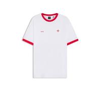 BOSS Mens TS BB BC Lux Tee Stretch-Cotton T-Shirt with Country Flag and Logo