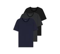 BOSS Mens Tshirt RN 3P Classic Three-Pack of Cotton Underwear T-Shirts with Logos