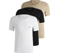 BOSS Mens TShirtRN 3P Classic Three-Pack Cotton T-Shirts