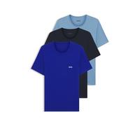 Boss Classic 10267939 Short Sleeve T-shirt 3 Units Blue,Black L Men