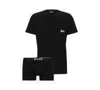 BOSS Men's TShirtRN+Trunk Gift GIFT SET UNDERWEAR, Black1,