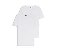 Boss 2 Pack Slim T-shirt - White white Small