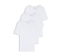 Boss Classic Short Sleeve V Neck Base Layer 3 Units White 2XL Man