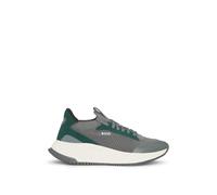 Boss Mens Ttnm Evo Trainers With Signature Detailing in .Open Green - Size UK 6