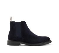 Boss Mens Tunley Chelsea Boots in Dark Blue Suede - Size UK 6