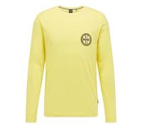 Boss Mens Tyrec Long-Sleeved T-Shirt - Yellow - M - Yellow