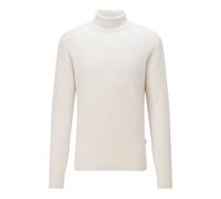 Boss Mens Ullo Sweater in Cream Wool - Size 2XL