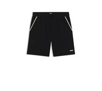 BOSS Mens Unique Relaxed Shorts Cotton Black S