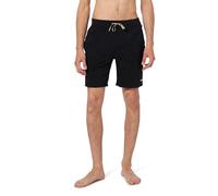 BOSS Mens Unique Shorts CW Stretch-Cotton Pyjama Shorts with Logo Print Black
