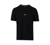 Boss Mens Unique T-Shirt Black Cotton - Size Large