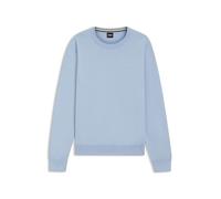 BOSS Mens Upacas-L Cotton Sweater with Embroidered Logo