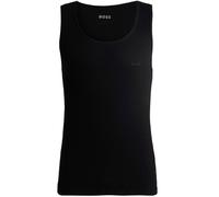 BOSS for man. 50542132 Pack of 3 black Classic T-shirts (L), Homewear, Cotton, Sleeveless / Straps