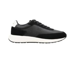 BOSS Men's Vinston_Runn_ltwasd 10275827 0 Trainers, Black, 6 UK